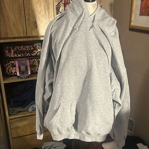 Classic Gray Men's Hoodie - 3X